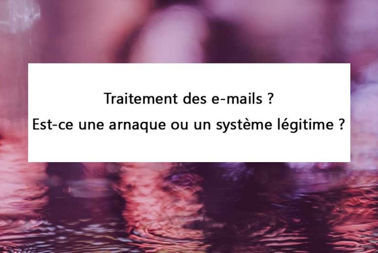 Traitement des emails