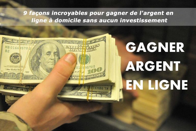 Gagner Argent En ligne